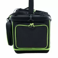 Shimano Waterproof Hard Top Tackle Bag Black/Green -Ugly Stik Rods Shop 107277 3 n
