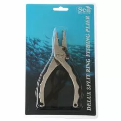 Sea Harvester SS Alloy Fishing Pliers With Tungsten Carbide Cutter 7in