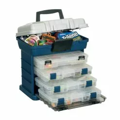 Plano StowAway Rack Tackle Box System With 4 ProLatch Utility Boxes