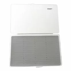 Kilwell ABS Plastic Fly Box With Slit Foam Liner Large