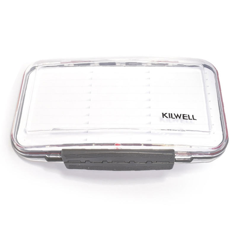 Kilwell ABS DS Plastic Fly Box With Slit Foam Liner Large 1 Kilwell ABS DS Plastic Fly Box With Slit Foam Liner Large