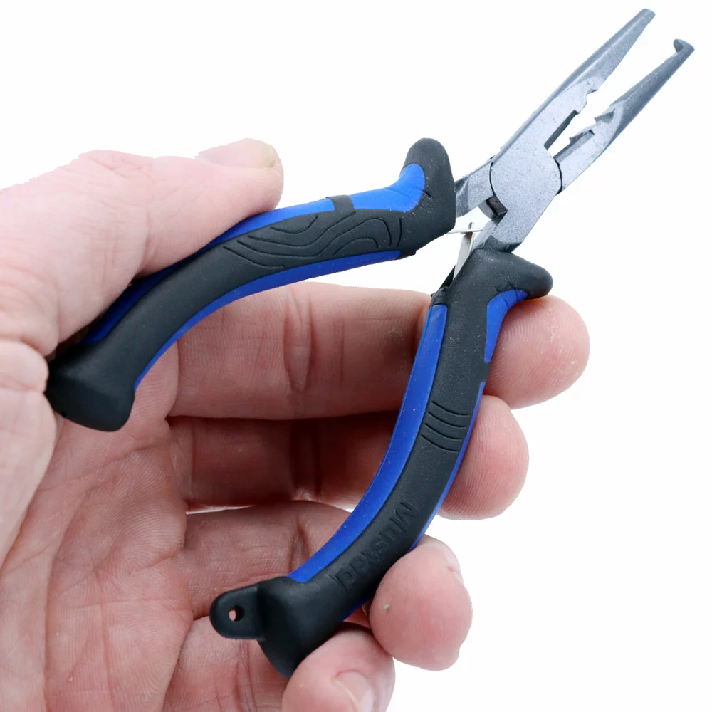 Mustad Mini Split Ring Pliers Blue 5in 3 Mustad Mini Split Ring Pliers Blue 5in - Image 3