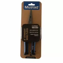Mustad Straight Nose Pliers Blue 7.87in