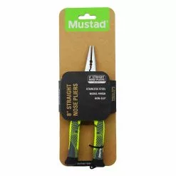 Mustad Premium Straight Nose Pliers Green 7.87in -Ugly Stik Rods Shop 152799 6 n
