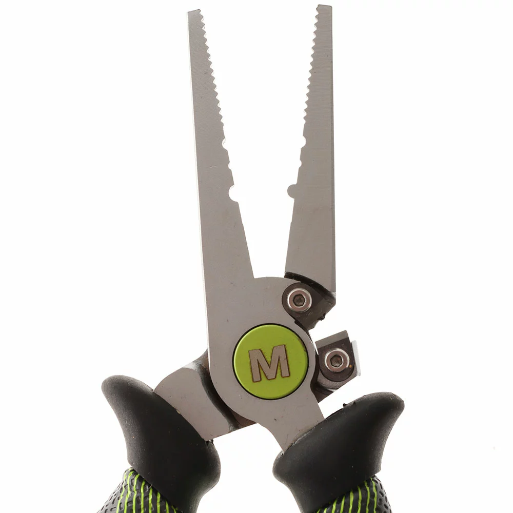 Mustad Premium Hero Fishing Pliers Green 7in 4 Mustad Premium Hero Fishing Pliers Green 7in - Image 4