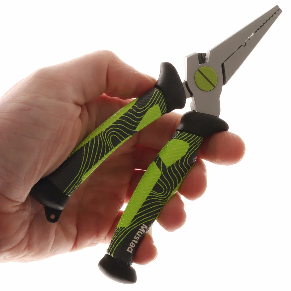Mustad Premium Hero Fishing Pliers Green 7in 5 Mustad Premium Hero Fishing Pliers Green 7in - Image 5
