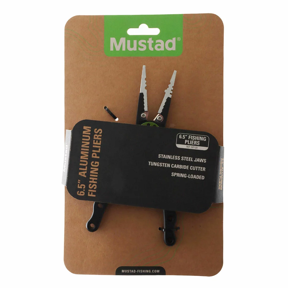 Mustad Premium Aluminium Fishing Pliers 6.5in 1 Mustad Premium Aluminium Fishing Pliers 6.5in