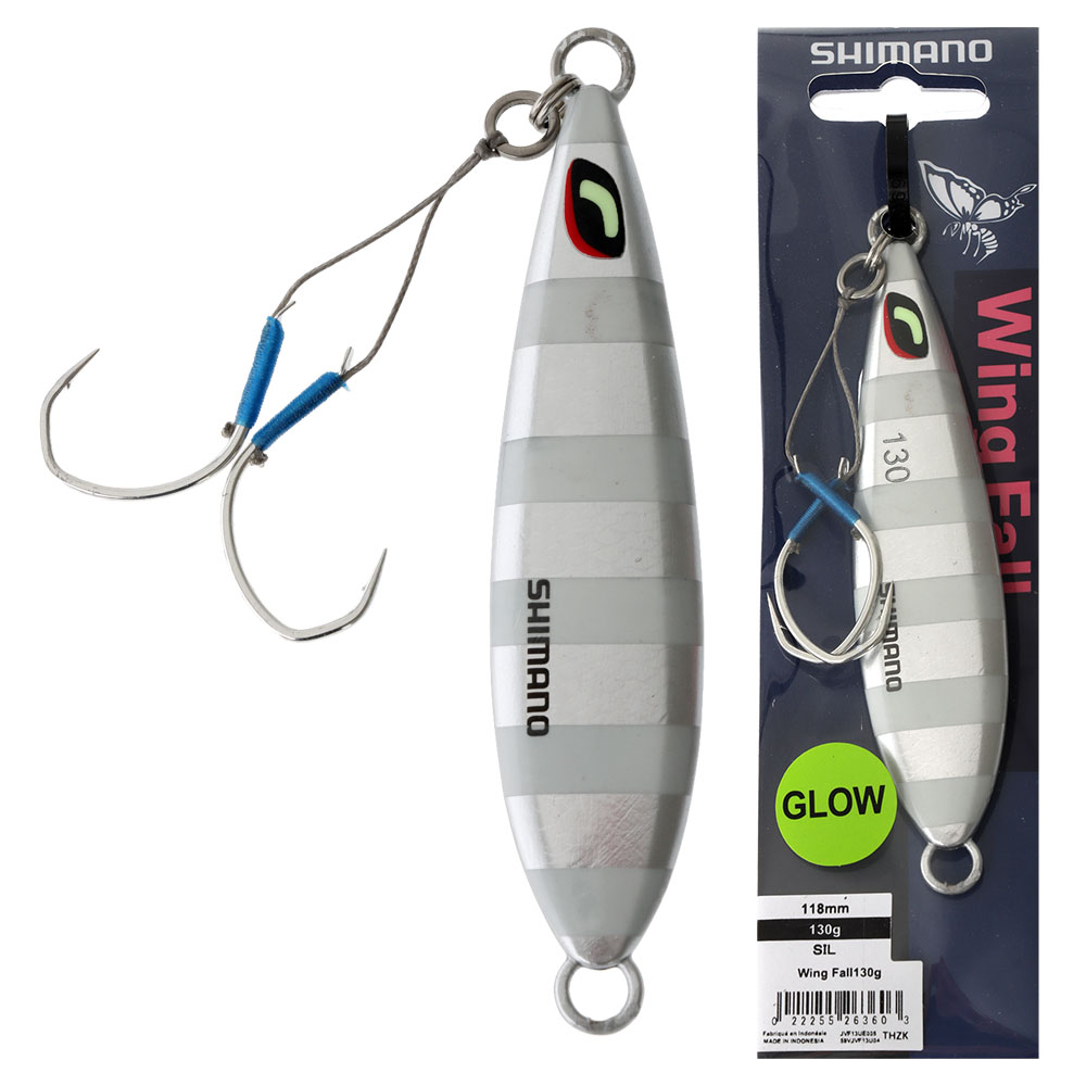Shimano Butterfly Wing Fall Slow Pitch Jig 130g 5 Shimano Butterfly Wing Fall Slow Pitch Jig 130g - Image 5