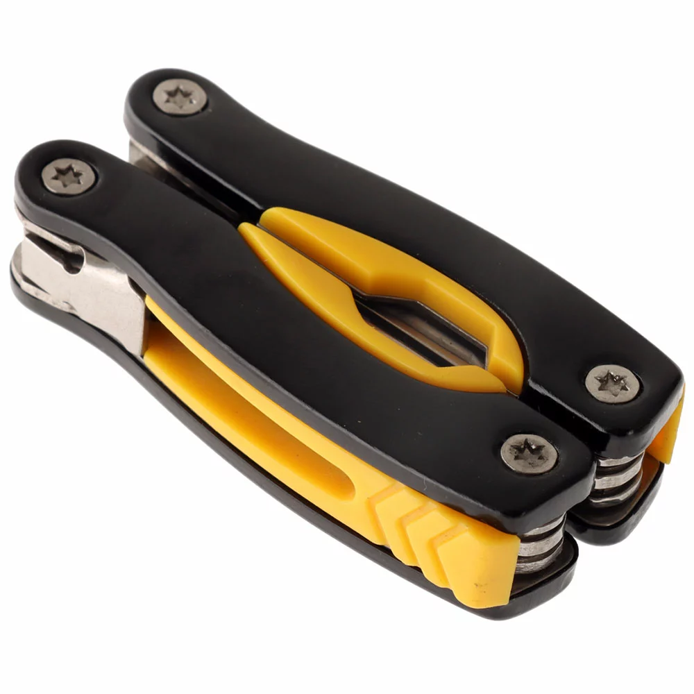 White Label Mini Multi Tool With Aluminium Handle Black 2 White Label Mini Multi Tool With Aluminium Handle Black - Image 2