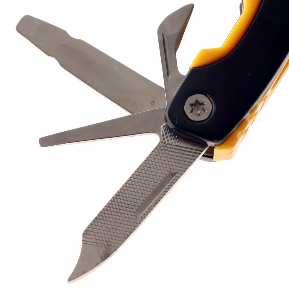 White Label Mini Multi Tool With Aluminium Handle Black 4 White Label Mini Multi Tool With Aluminium Handle Black - Image 4