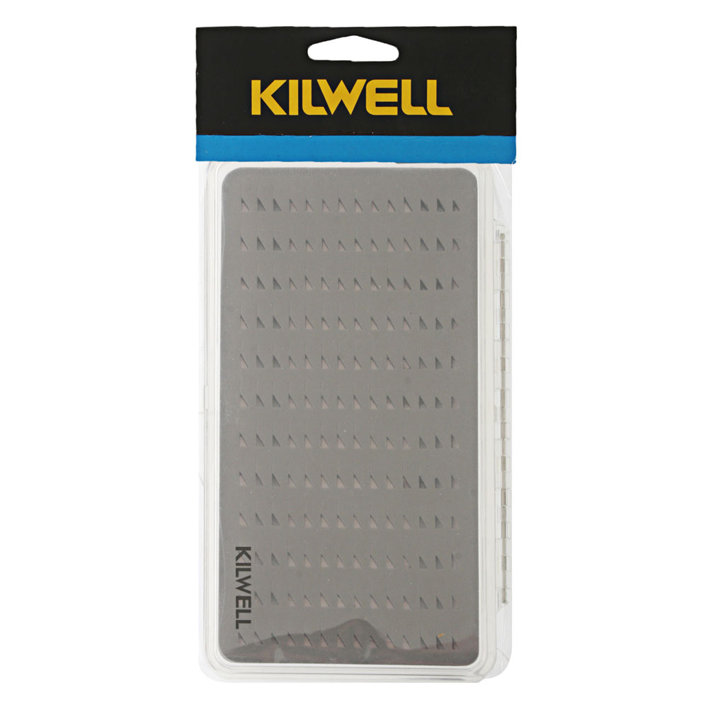 Kilwell ABS Plastic Fly Box With Foam Liner Large 1 Kilwell ABS Plastic Fly Box With Foam Liner Large