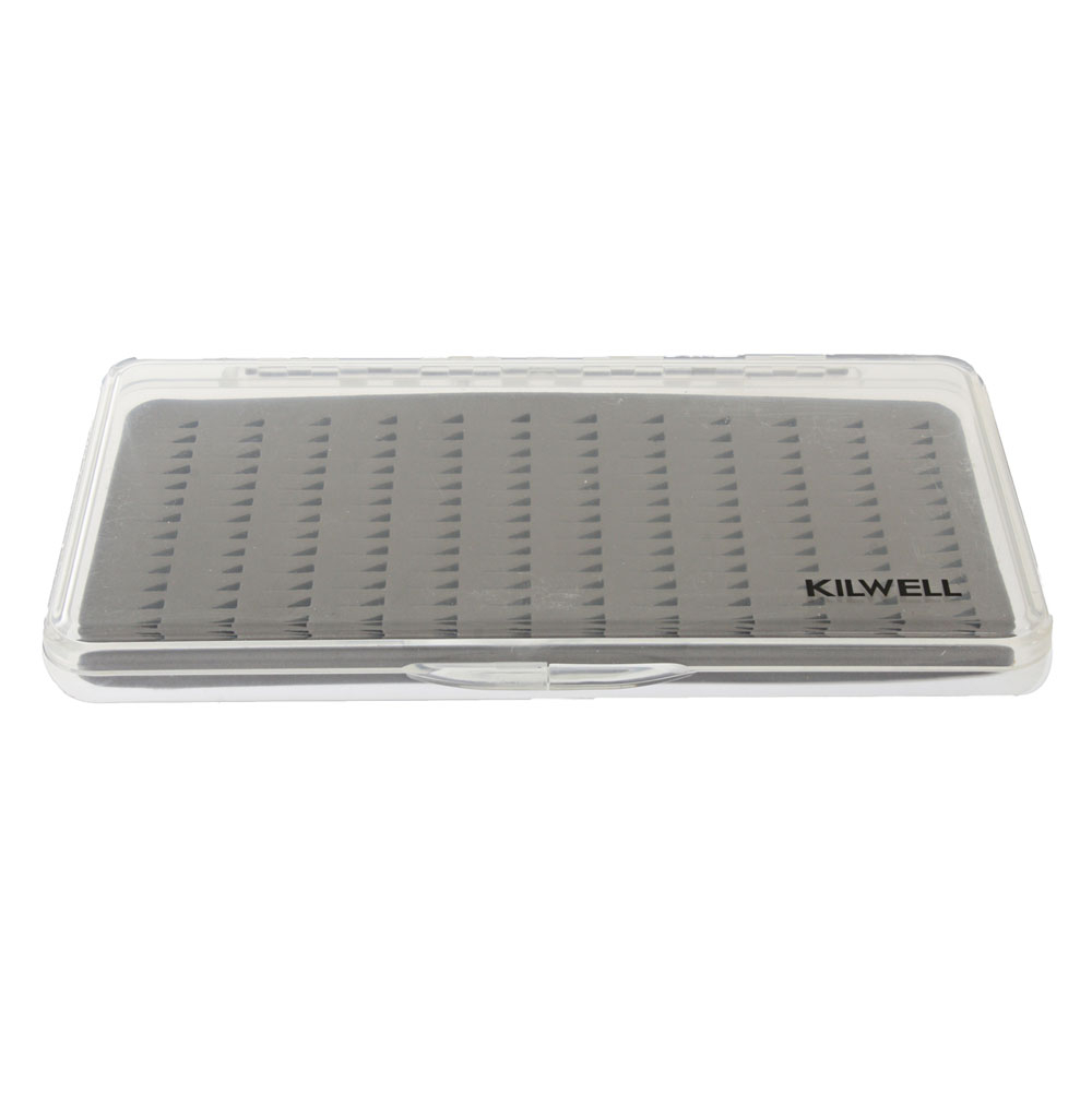 Kilwell ABS Plastic Fly Box With Foam Liner Large 2 Kilwell ABS Plastic Fly Box With Foam Liner Large - Image 2