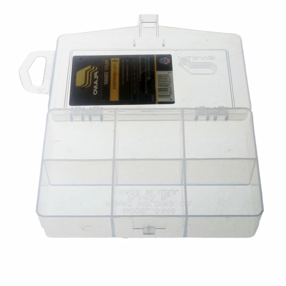 Plano StowAway Pocket Mini Lure Box 6 Compartment 1 Plano StowAway Pocket Mini Lure Box 6 Compartment