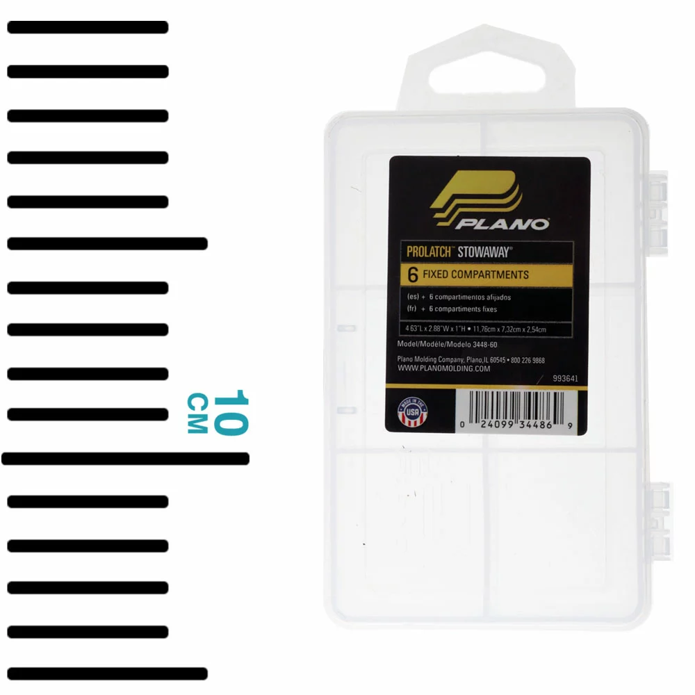 Plano StowAway Pocket Mini Lure Box 6 Compartment 3 Plano StowAway Pocket Mini Lure Box 6 Compartment - Image 3