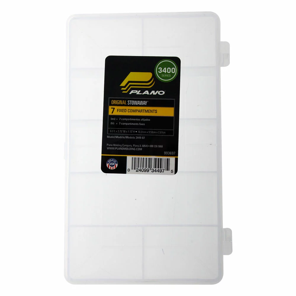 Plano StowAway Pocket Lure Box 7 Compartment 1 Plano StowAway Pocket Lure Box 7 Compartment