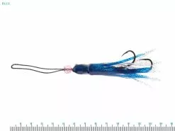 White Label Replacement Assist Hook With Skirt 1/0 Blue