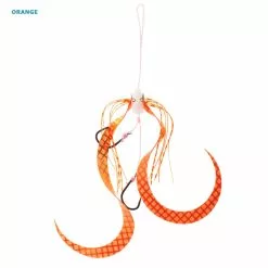 Shimano Rakuchan Baku Baku Replacement Skirt -Ugly Stik Rods Shop baku rep orange