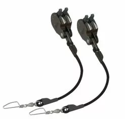 Rupp Double Rigging Kit With Zip Clips And Black Mono Halyard Line