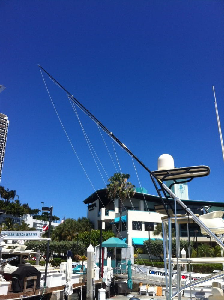 Rupp Top Gun Carbon Fiber Fixed Outrigger Pole 5.48m Black/Silver 6 Rupp Top Gun Carbon Fiber Fixed Outrigger Pole 5.48m Black/Silver - Image 6