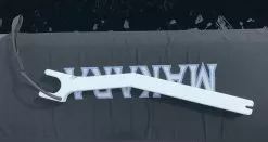 Rupp Top Gun Outrigger Poles Support 2in Offset White