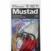 Mustad Jigging Assist Hooks With Flasher Attractant 4/0 Qty 4