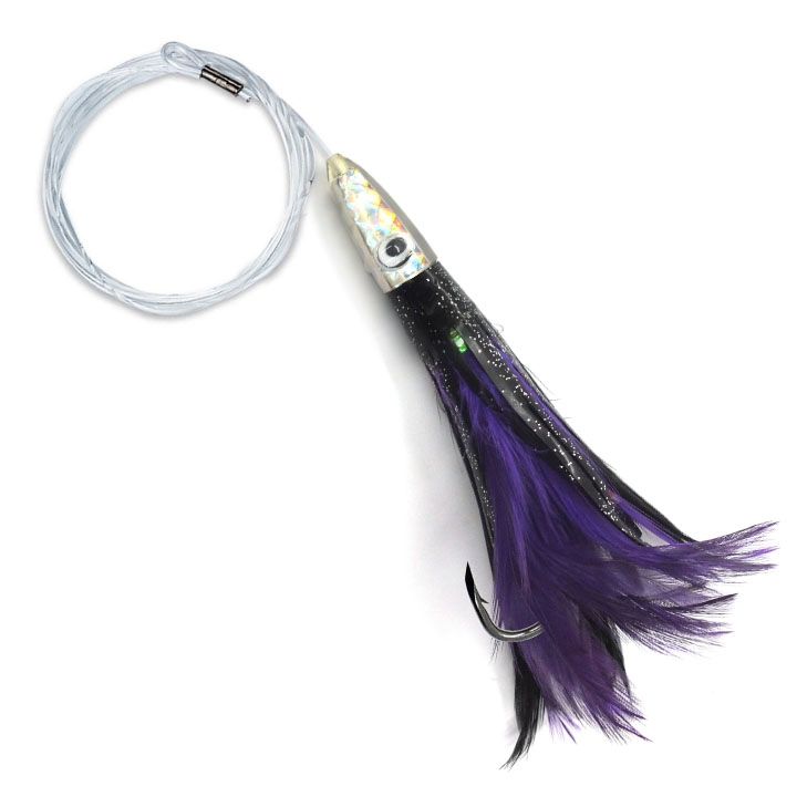 Kilwell Pacific Tuna Tickler Black/Purple Rigged 1 Kilwell Pacific Tuna Tickler Black/Purple Rigged