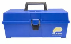 Plano 2100 Tackle Box With 100-Piece Fishing Tackle Kit Blue -Ugly Stik Rods Shop lets go fishing kit blue alt4 3