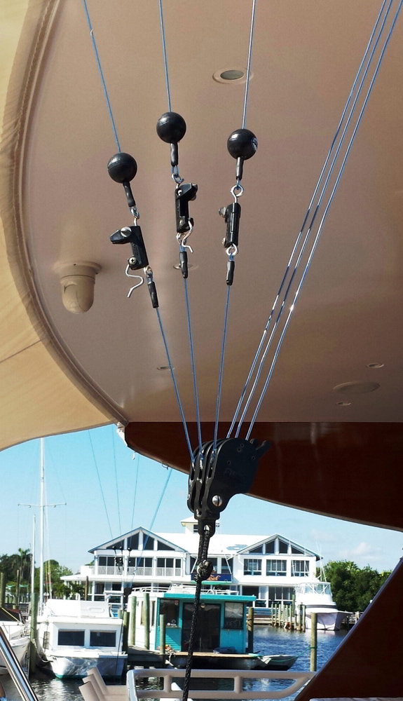 Rupp Quad Halyard Lock With Shock Cord 1 Rupp Quad Halyard Lock With Shock Cord