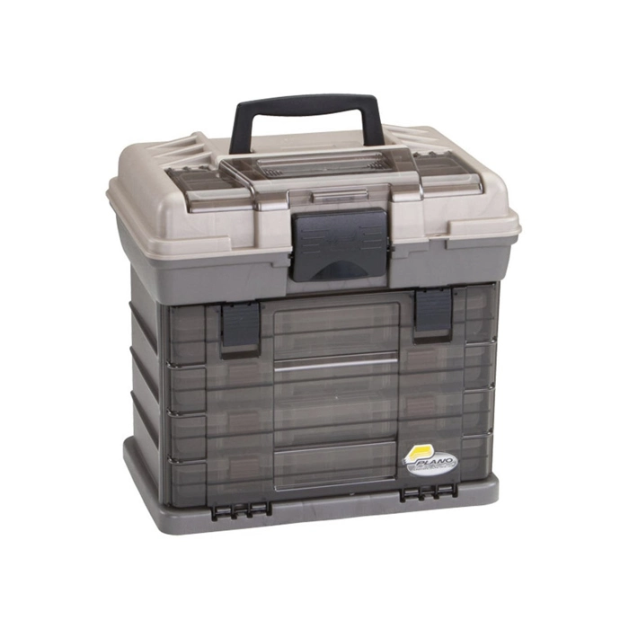 Plano Guide Series StowAway Rack Tackle Box System With 4 Utility Boxes 1 Plano Guide Series StowAway Rack Tackle Box System With 4 Utility Boxes