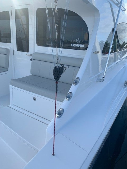 Rupp Quad Halyard Lock With Shock Cord 2 Rupp Quad Halyard Lock With Shock Cord - Image 2