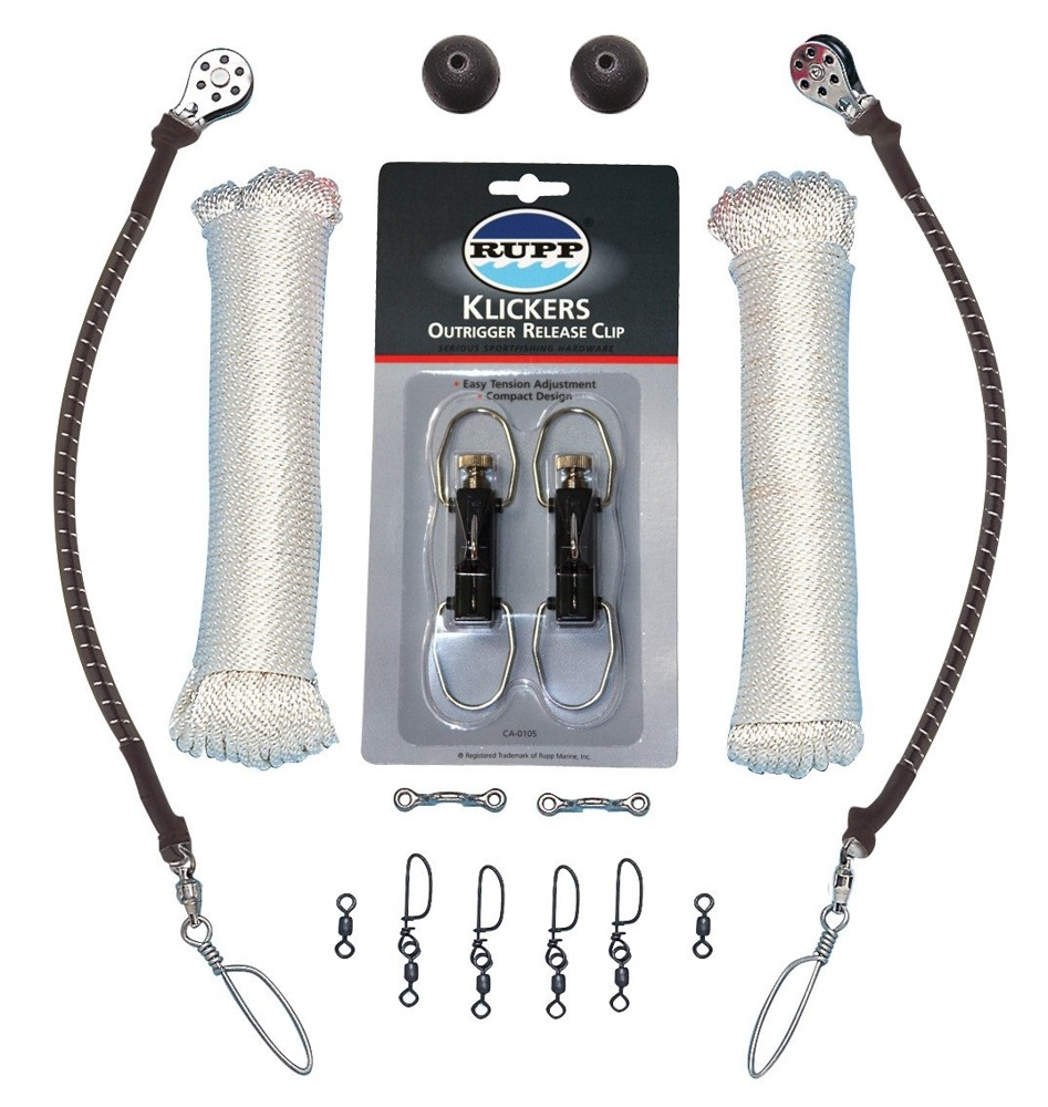Rupp Single Rigging Kit With Klicker Release Clips 1 Rupp Single Rigging Kit With Klicker Release Clips
