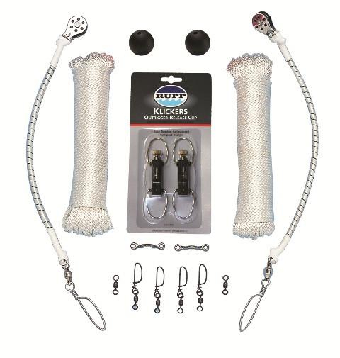 Rupp Top Gun Rigging Kit With Klicker Release Clips 1 Rupp Top Gun Rigging Kit With Klicker Release Clips