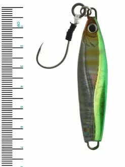 Shimano ColtSniper Flatfall Jig 28g 42T Silver Chartreuse 10 Shimano ColtSniper Flatfall Jig 28g 42T Silver Chartreuse -Ugly Stik Rods Shop tcs5020 2 1