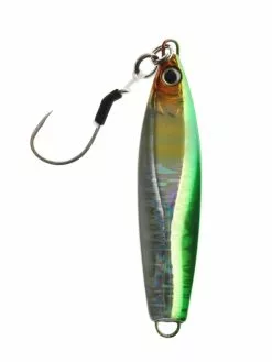 Shimano ColtSniper Flatfall Jig 42g 42T Silver Chartreuse