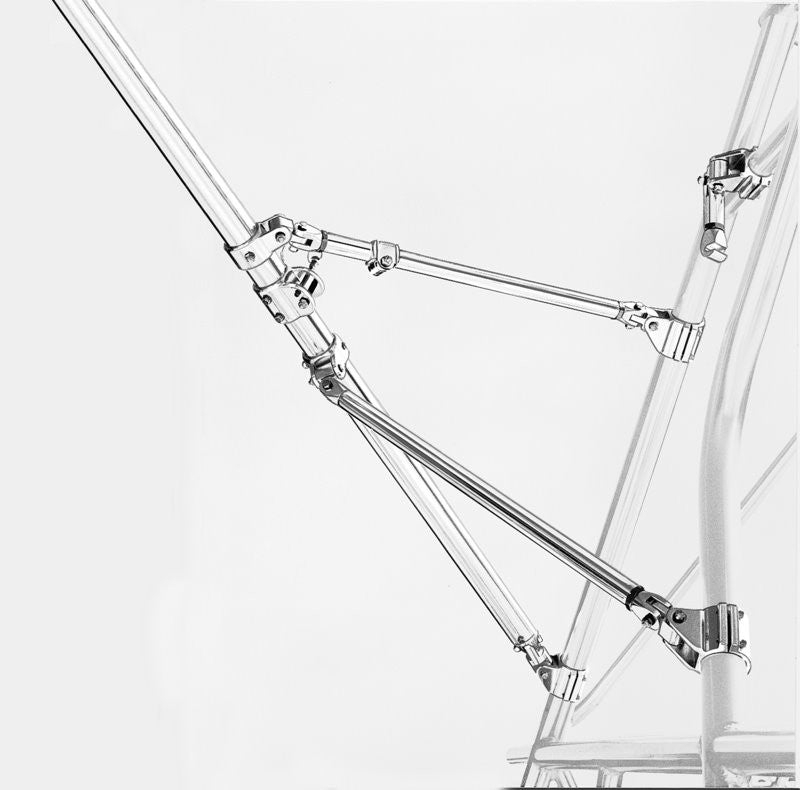 Rupp Clamp-on Fitting Tube Clamp 1in 2 Rupp Clamp-on Fitting Tube Clamp 1in - Image 2